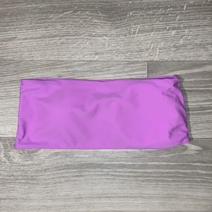 Lilac Bandeau Swim Top✨